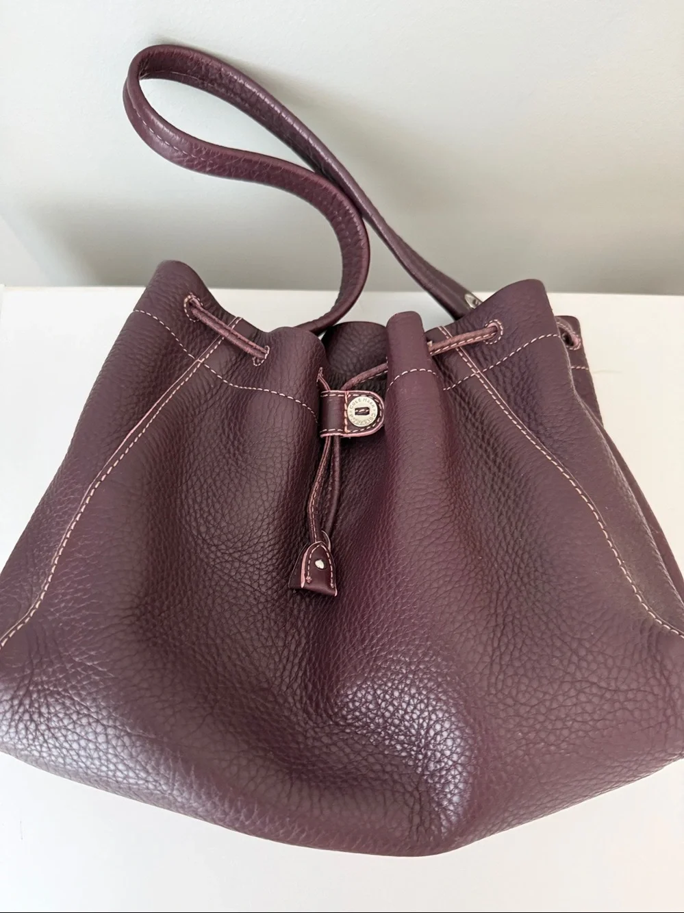 Cole Haan Leather bucket bag